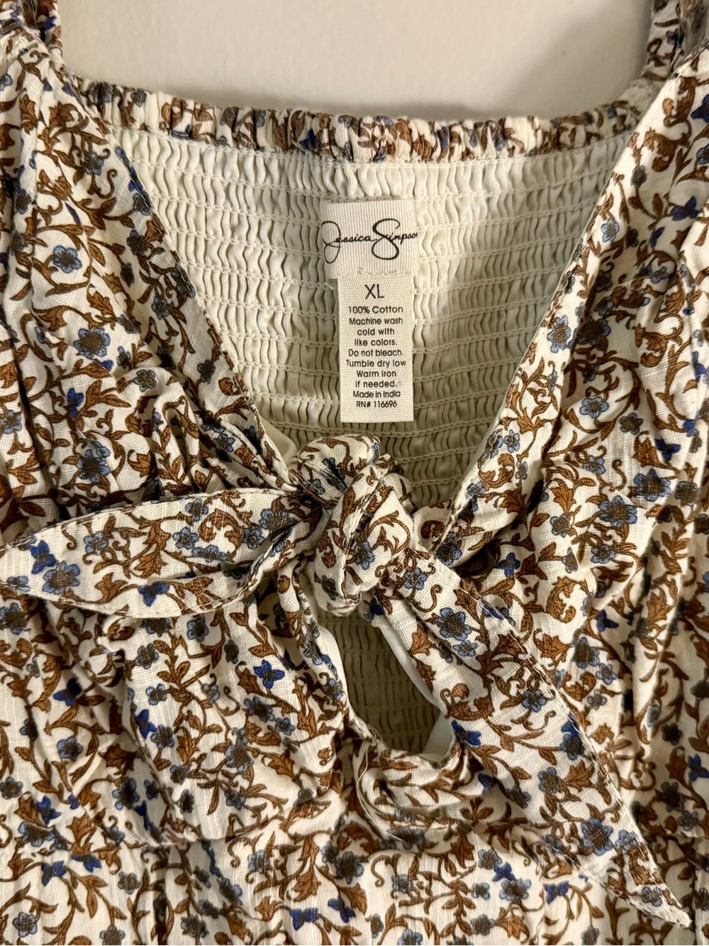 Floral Rustic Sundress - Picture 2 of 5